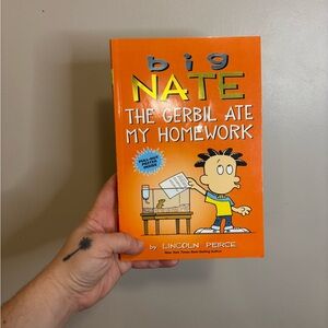 Big Nate: The Gerbil Ate My Homework - Orange Cover